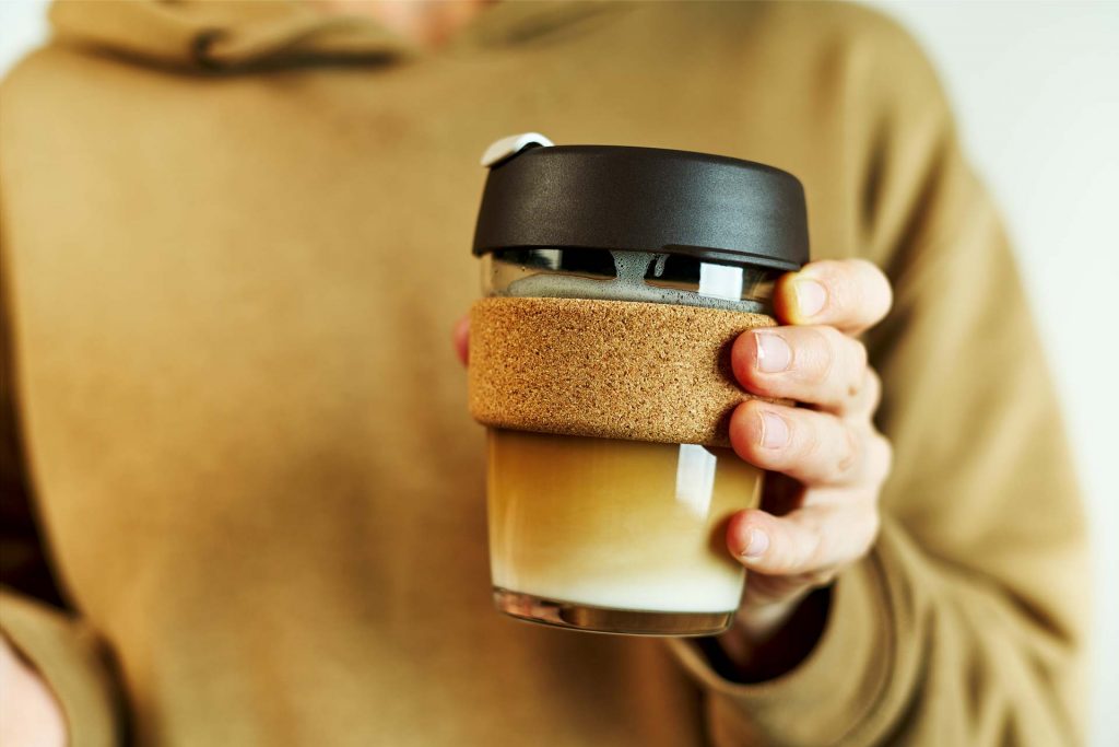 New Eco Friendly Bamboo Reusable Ecoffee Cups Tea Coffee Travel Mug Flask Gift 